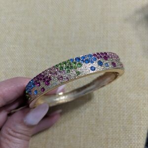 Park Lane Gold and Pink Whimsical Bracelet